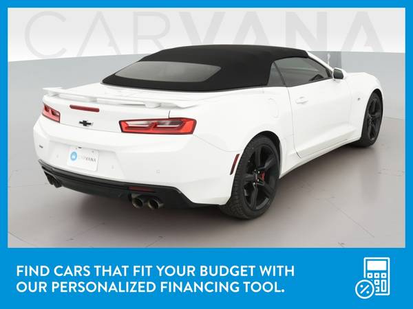 2017 Chevy Chevrolet Camaro SS Convertible 2D Convertible White for sale in Denison, TX – photo 8