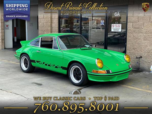 1970 Porsche 911 out law Carrera RS Tribute Coupe with a GREAT COLOR... for sale in Palm Desert, NY – photo 3