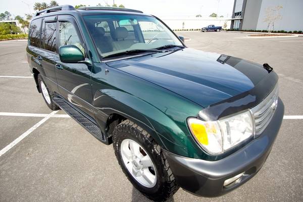 2004 Toyota Land Cruiser Rare Imperial Jade Mica Low Miles Beautiful... for sale in Jacksonville, FL – photo 12