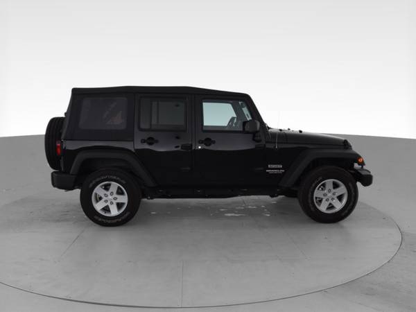 2017 Jeep Wrangler Unlimited Sport SUV 4D suv Black - FINANCE ONLINE... for sale in Chicago, IL – photo 13