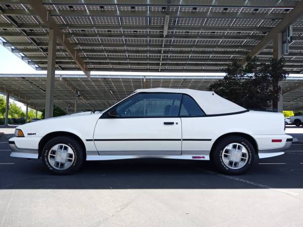 Rare 1989 Chevy Z24 Convertible 69k Miles Like New Inside & for sale in Lincoln, CA – photo 6