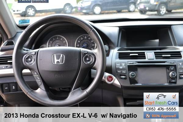 2013 HONDA CROSSTOUR EX-L V-6 W/ NAVIGATION - cars & trucks - by... for sale in Syracuse, NY – photo 13