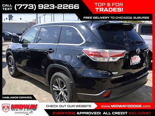 2016 Toyota Highlander XLE V6 V 6 V-6 AWD FOR ONLY 401/mo! - cars & for sale in Chicago, IL – photo 6