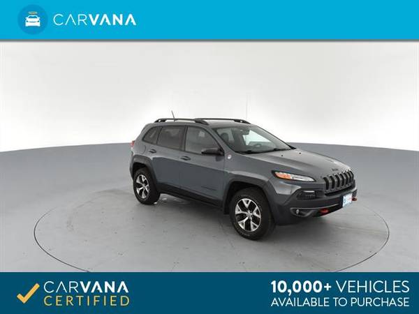 2014 Jeep Cherokee TrailHawk Sport Utility 4D suv Gray - FINANCE for sale in Arlington, District Of Columbia – photo 9
