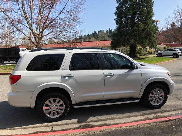 2013 Toyota Sequoia Platinum 4WD - Navi, DVD, Loaded, Clean title for sale in Kirkland, WA – photo 4