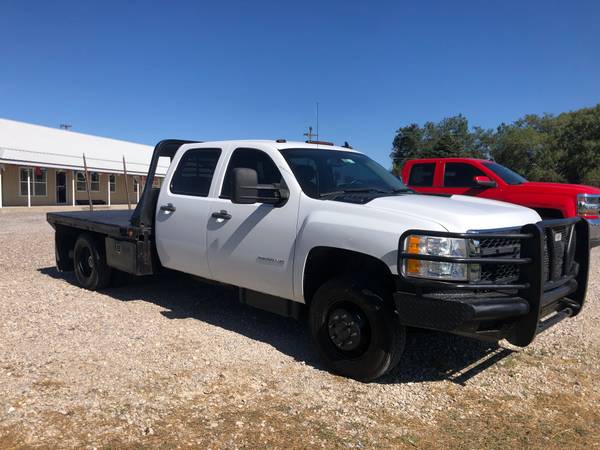 2013 CHEVROLET K3500 CREW CAB DIESEL 4WD SPIKE BED W/ 78K MILES for sale in Stratford, TX – photo 4