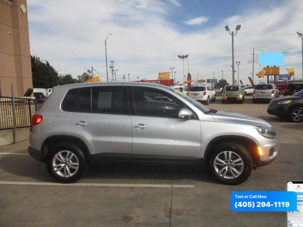 2013 Volkswagen Tiguan S 4dr SUV 6A $0 Down WAC/ Your Trade - cars &... for sale in Oklahoma City, OK – photo 5