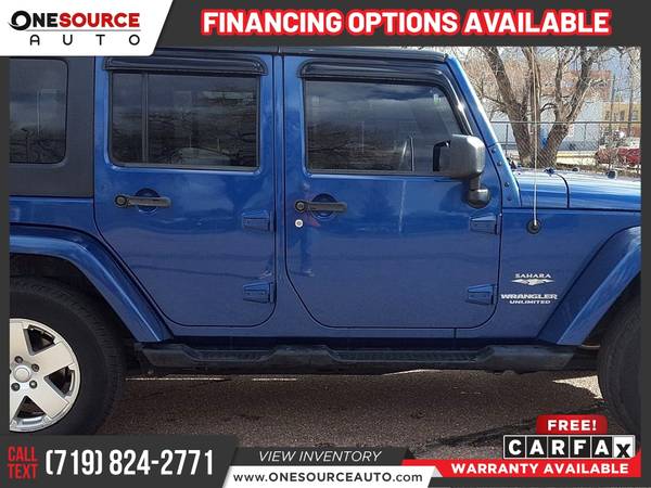 2010 Jeep Wrangler Unlimited Sahara FOR ONLY 361/mo! - cars & for sale in Colorado Springs, CO – photo 9