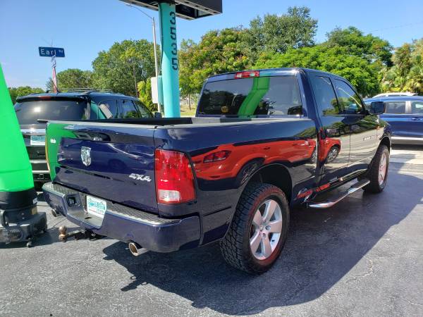 2012 Ram Express Quad Cab 4x4 -99k mi.-Tow Pkg, Bedliner, EXTRA CLEAN for sale in Fort Myers, FL – photo 4