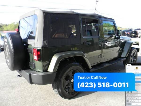 2007 Jeep Wrangler Unlimited Sahara 4WD - EZ FINANCING AVAILABLE! for sale in Piney Flats, TN – photo 5