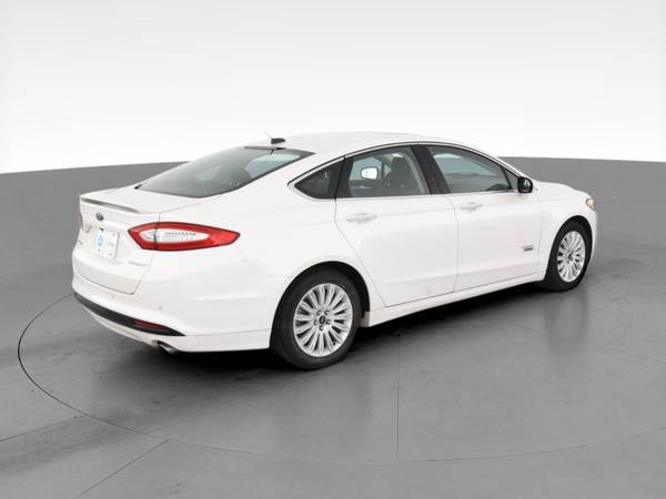 2013 Ford Fusion Energi Plug-In Hybrid Titanium Sedan 4D sedan White... for sale in Atlanta, CA – photo 11