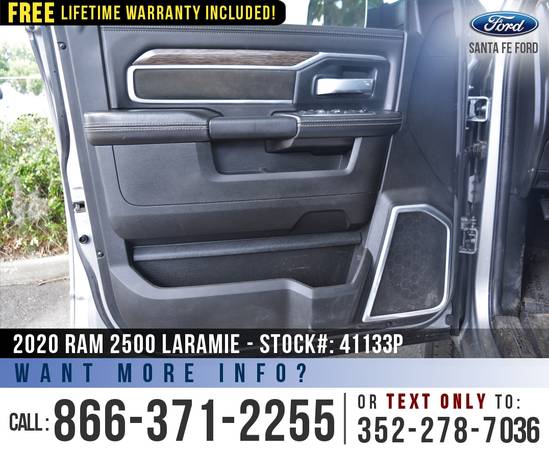 2020 Ram 2500 Laramie Touchscreen, Leather Seats, Camera for sale in Alachua, AL – photo 12