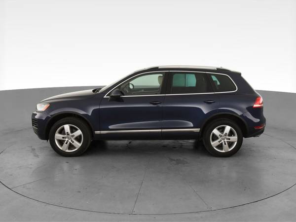 2011 VW Volkswagen Touareg VR6 Lux Sport Utility 4D suv Blue -... for sale in Chicago, IL – photo 5