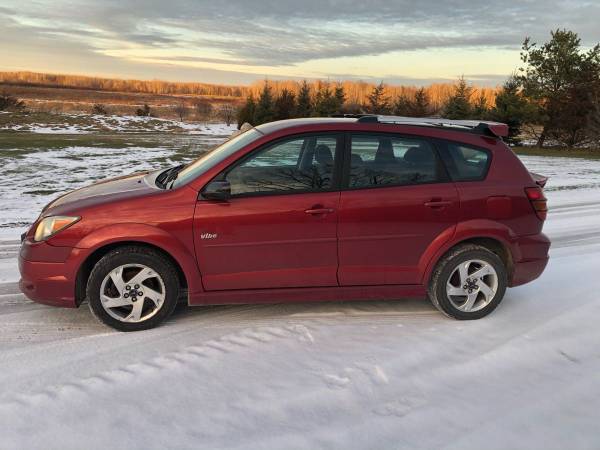 2004 Pontiac Vibe AWD Low Miles - cars & trucks - by owner - vehicle... for sale in Dewey, MN – photo 2