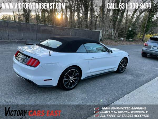 2016 Ford Mustang 2dr Conv EcoBoost Premium - - by for sale in Huntington, NY – photo 5
