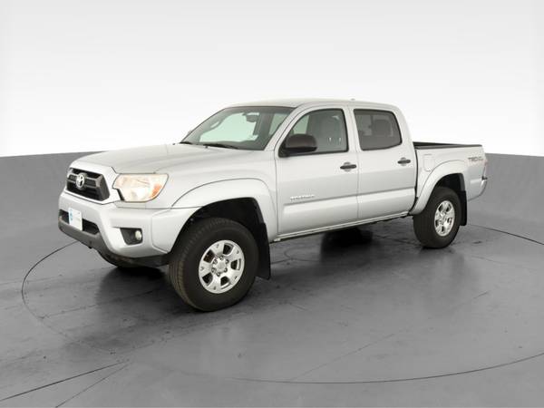 2013 Toyota Tacoma Double Cab PreRunner Pickup 4D 5 ft pickup Silver for sale in Atlanta, CO – photo 3