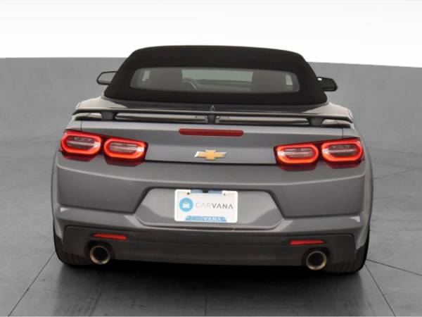 2019 Chevy Chevrolet Camaro LT Convertible 2D Convertible Gray - -... for sale in Palmdale, CA – photo 9