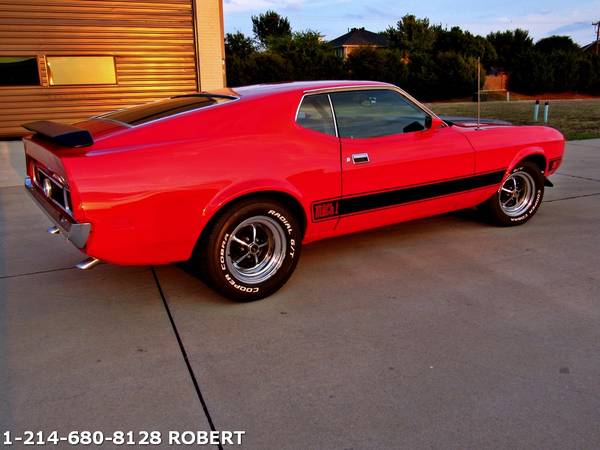 1973 Mustang Mach 1 Ram Air 351C Auto Rotisserie Restoration VIDEO for sale in Plano, TX – photo 5