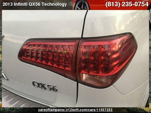 2013 Infiniti QX56 Technology Pack Technology Package for sale in TAMPA, FL – photo 7