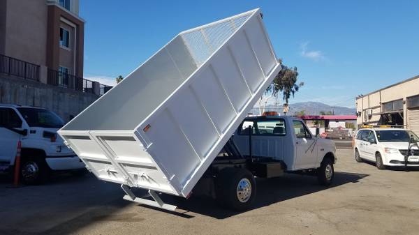 1994 FORD F450, 12FT DUMP, GAS, ONLY 16K ORIGINAL LOW MILES! I... for sale in Rosemead, CA – photo 2