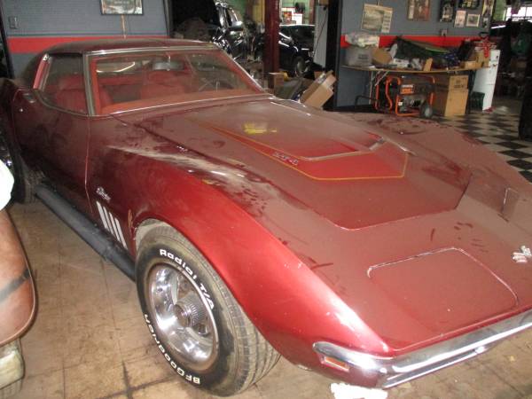 1969 CORVETTE...ALL ORIGINAL...LOW PRICE ONLY $24,500...NICE! - cars... for sale in Garwood, NJ – photo 4