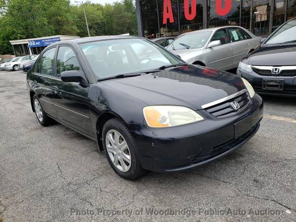 2003 *Honda* *Civic* *4dr Sedan EX Automatic* Black - cars & trucks... for sale in Woodbridge, District Of Columbia – photo 3