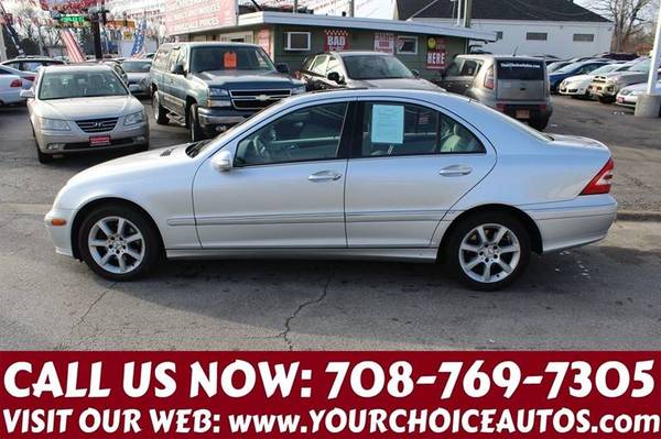 2007*MERCEDES-BENZ*C-CLASS*C280 LEATHER SUNROOF KYLS GOOD TIRES 930574 for sale in posen, IL – photo 4