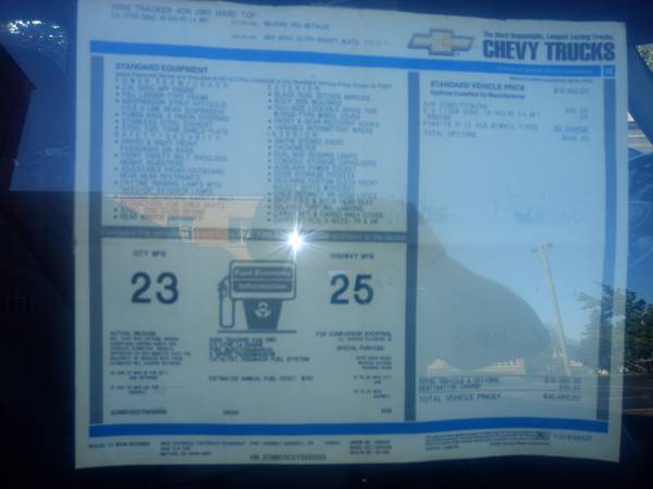 Clean little Chevy (Geo) tracker for sale in Cincinnati, OH – photo 11