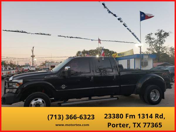 2013 Ford F350 Super Duty Crew Cab - Financing Available! - cars &... for sale in Porter, TX – photo 7