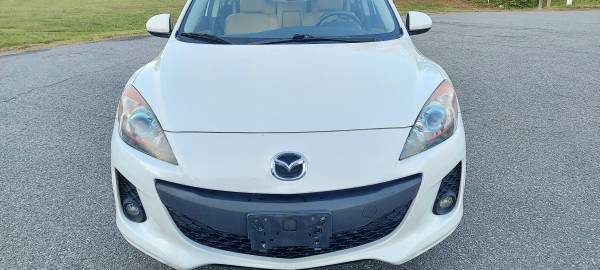 2013 Mazda3 4dr Hatchback Automatic WHITE/1owner NewTires/We for sale in Fredericksburg, District Of Columbia – photo 2