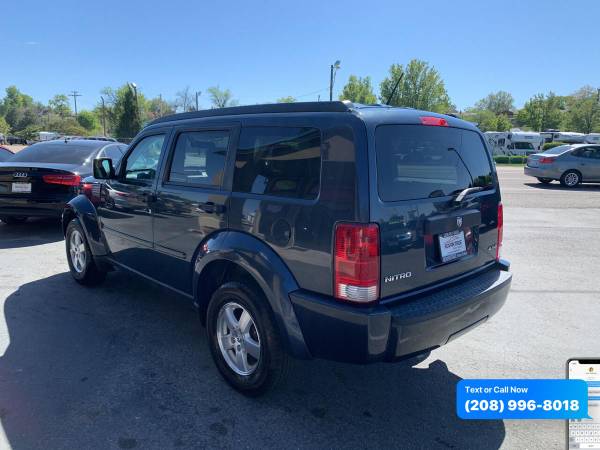 2008 Dodge Nitro SXT 4dr SUV 4WD - - by dealer for sale in Garden City, ID – photo 6
