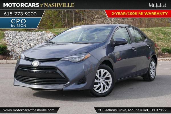 2019 Toyota Corolla LE CVT BAD CREDIT? $1500 DOWN *WI FINANCE* -... for sale in Mount Juliet, TN