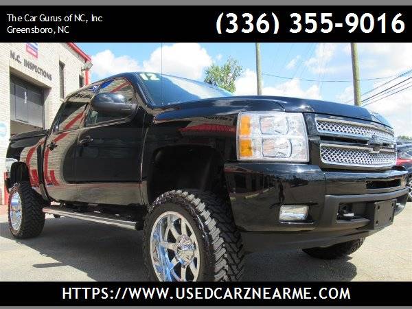 LIFTED 2012 CHEVY SILVERADO LTZ*LOW MILES*SUNROOF*DVD*TONNEAU*LOADED* for sale in Greensboro, SC – photo 7