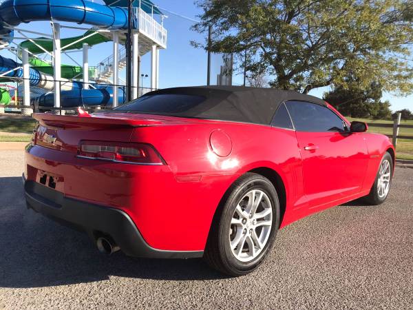 2015 CHEVROLET CAMARO RS CONVERTIBLE- LEATHER LOADED W/ HUD! for sale in Norman, TX – photo 5