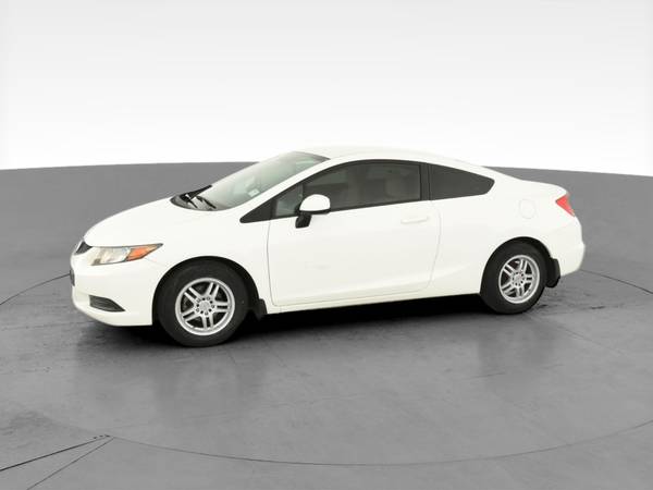 2012 Honda Civic LX Coupe 2D coupe White - FINANCE ONLINE - cars &... for sale in Palmdale, CA – photo 4