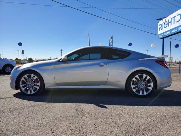 2013 Hyundai Genesis Coupe 3.8 Track Coupe 2D coupe SILVER - cars &... for sale in El Paso, TX – photo 8