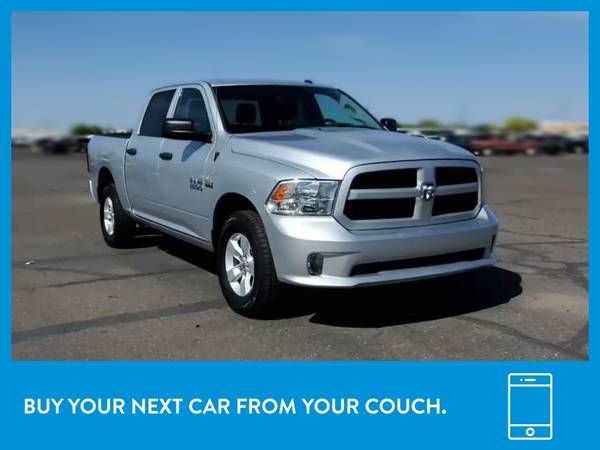 2017 Ram 1500 Crew Cab Express Pickup 4D 5 1/2 ft pickup Silver for sale in Placerville, CA – photo 12