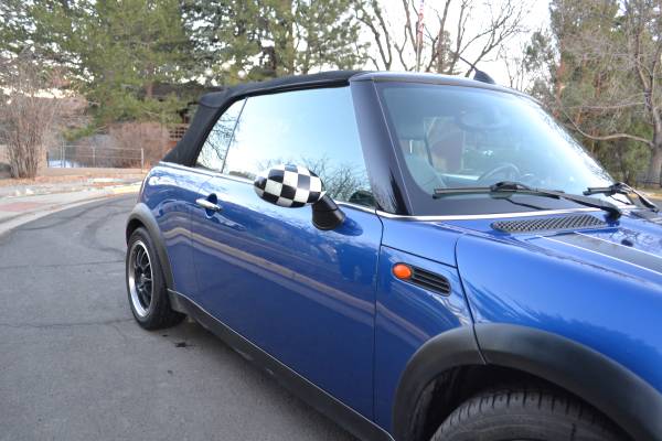Adorable Blue Mini Cooper Convertible 2008 - cars & trucks - by... for sale in Boulder, CO – photo 3