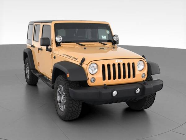 2014 Jeep Wrangler Unlimited Rubicon Sport Utility 4D suv Beige - -... for sale in irving, TX – photo 16