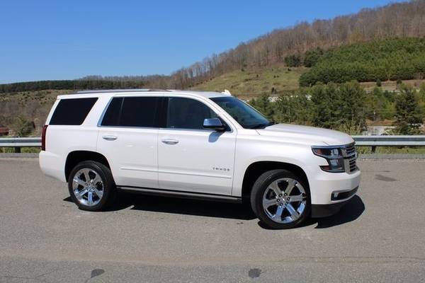2017 Chevy Chevrolet Tahoe Premier suv White - - by for sale in Boone, NC – photo 2