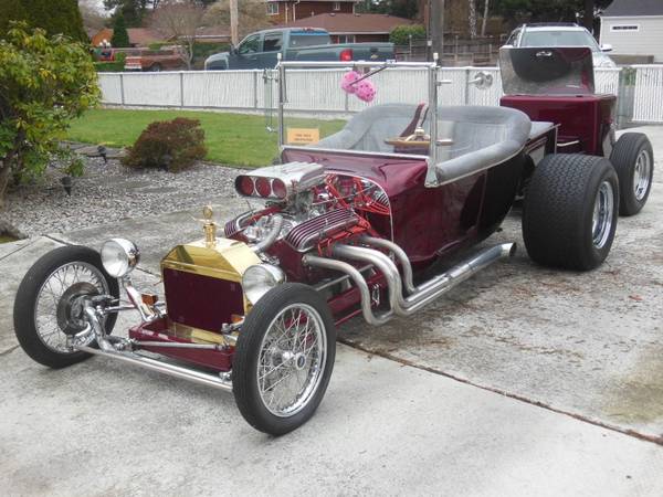 1922 Ford T Bucket - Soda Pop Trailer and 20 Ft Enclosed Cargo for sale in Oak Harbor, WA