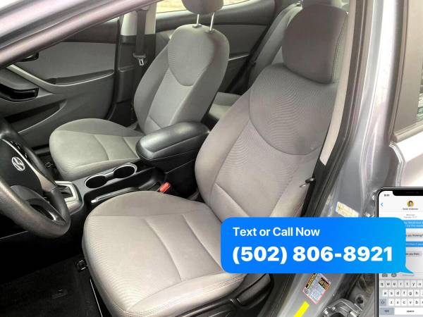 2015 Hyundai Elantra SE 4dr Sedan 6A EaSy ApPrOvAl Credit Specialist... for sale in Louisville, KY – photo 13