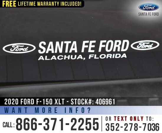 20 Ford F-150 XLT 4X4 8, 000 off MSRP! F150 4WD, Backup Camera for sale in Alachua, FL – photo 22
