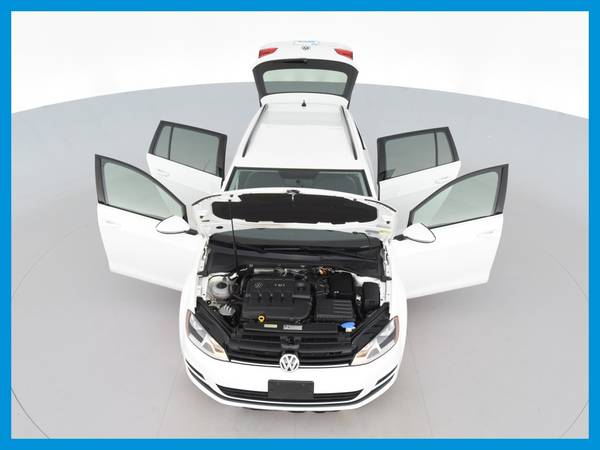 2015 VW Volkswagen Golf SportWagen TDI S Wagon 4D wagon White for sale in Jacksonville, FL – photo 22