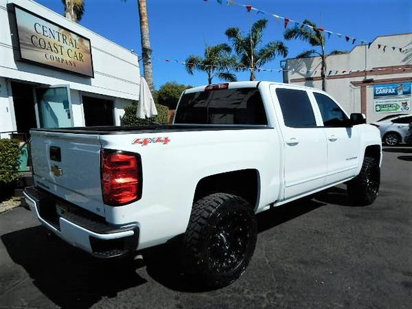 2017 CHEVY SILVERADO 4X4 LIFTED! WHITE ON BLK WHEELS LOW MILES! NICE! for sale in GROVER BEACH, CA – photo 4