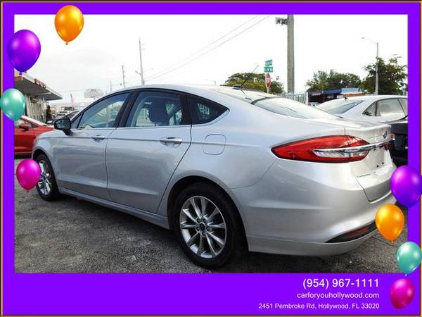 2017 Ford Fusion SE Sedan 4D - - by dealer - vehicle for sale in Hollywood, FL – photo 6