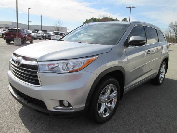 2015 Toyota Highlander Limited suv Silver - cars & trucks - by... for sale in ROGERS, AR – photo 9