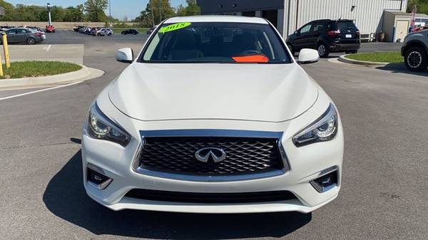 2018 INFINITI Q50 3 0t LUXE hatchback White - - by for sale in Republic, MO – photo 2