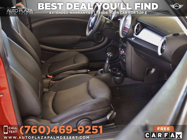 2013 Mini Cooper Hardtop only 59,967 Miles! - cars & trucks - by... for sale in Palm Desert , CA – photo 11