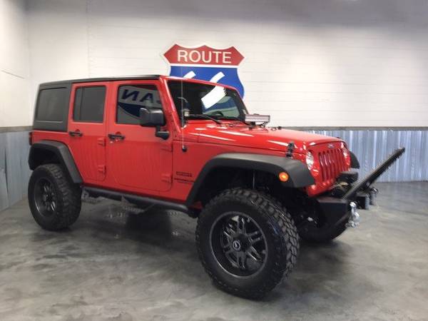 2015 JEEP WRANGLER 4WD! $9000 IN EXTRAS! LIFTED! ONLY 18,000 MILES!!!! for sale in Norman, OK – photo 2